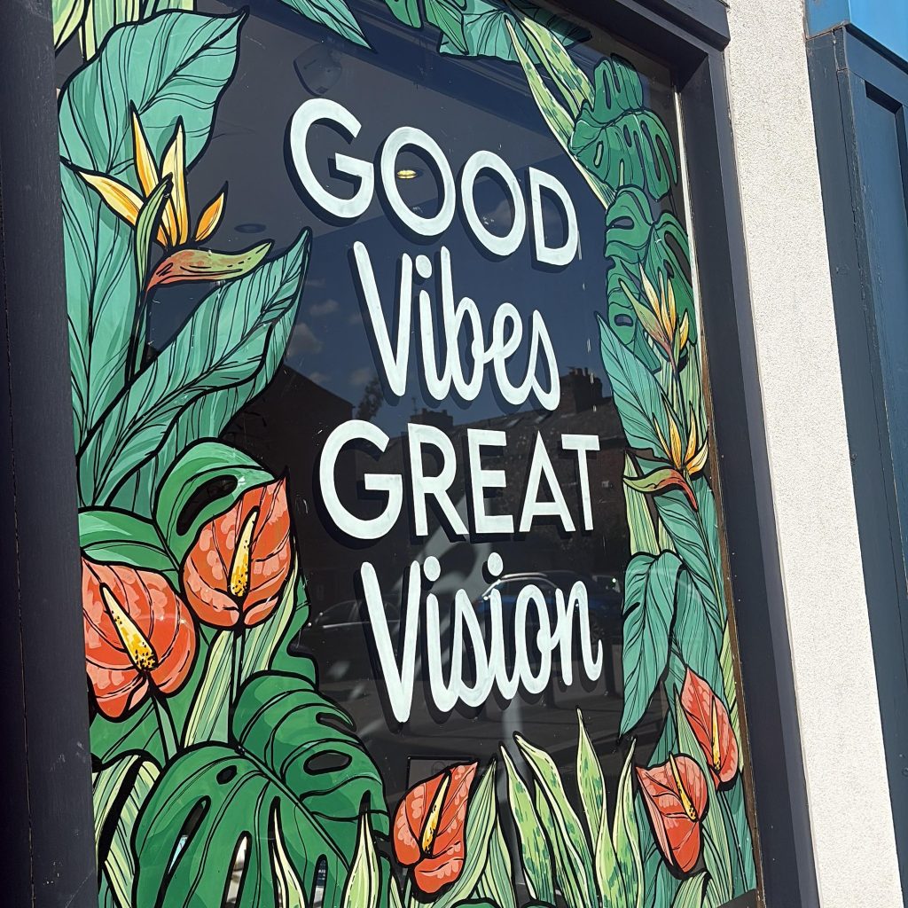 Good Vibes, Great Vision at Leeming MJ Opticians